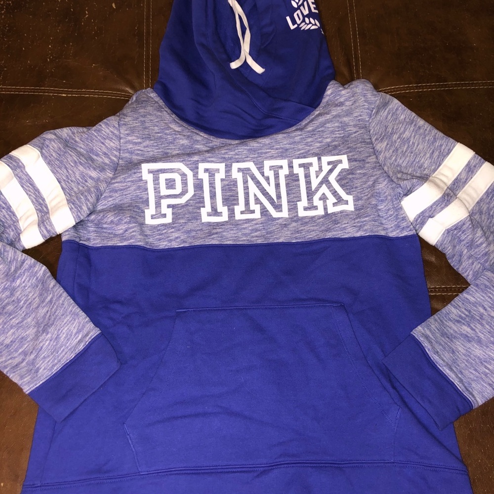 PINK Purple Hoodie size Small